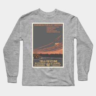 National Parks 2050: Yellowstone Long Sleeve T-Shirt